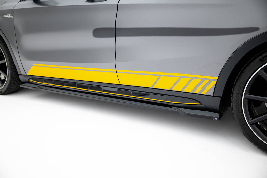 Maxton Design Side Skirts Diffusers V.2 Mercedes-Benz GLA 45 AMG X156