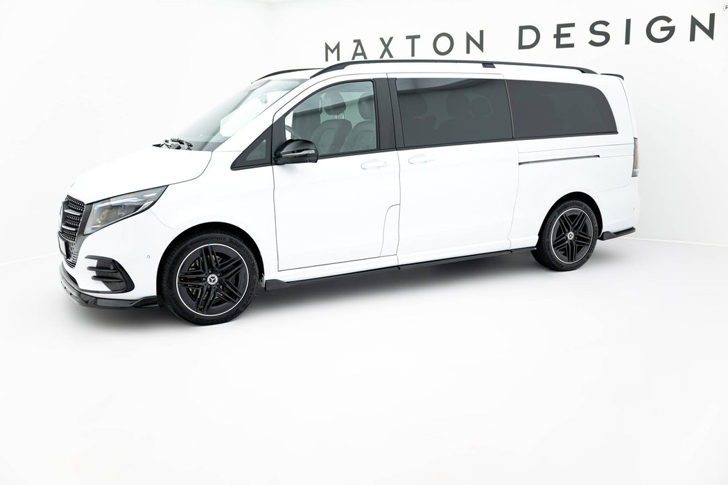 Maxton Design Side Skirts Diffusers V.2 Mercedes-Benz V-Class Extra Long AMG-Line W447