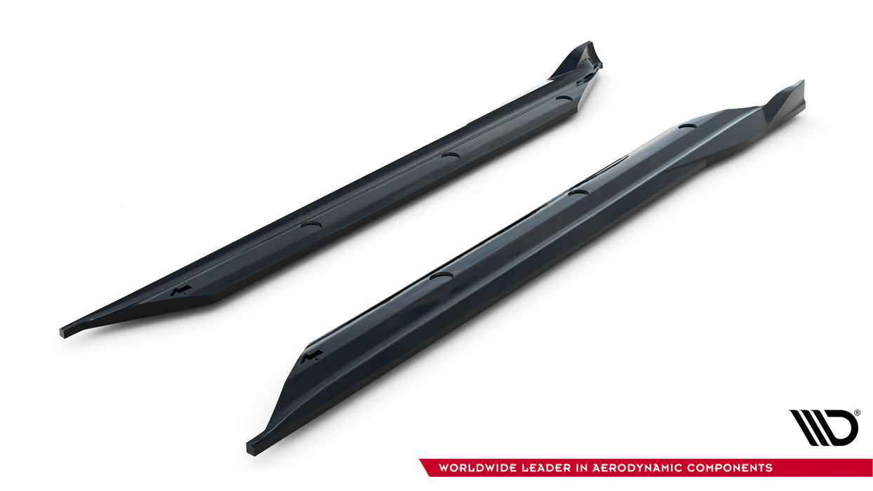 Maxton Design Side Skirts Diffusers V.2 Porsche 718 Cayman GTS 982c