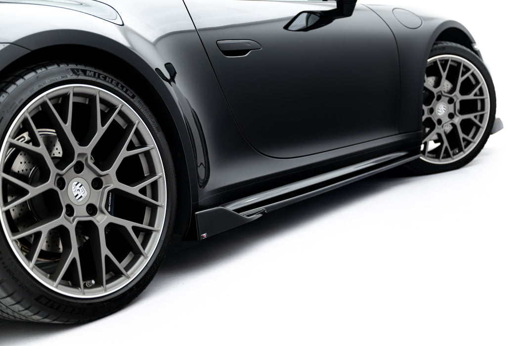 Maxton Design Side Skirts Diffusers V.2 Porsche 911 Carrera Sport Design 992