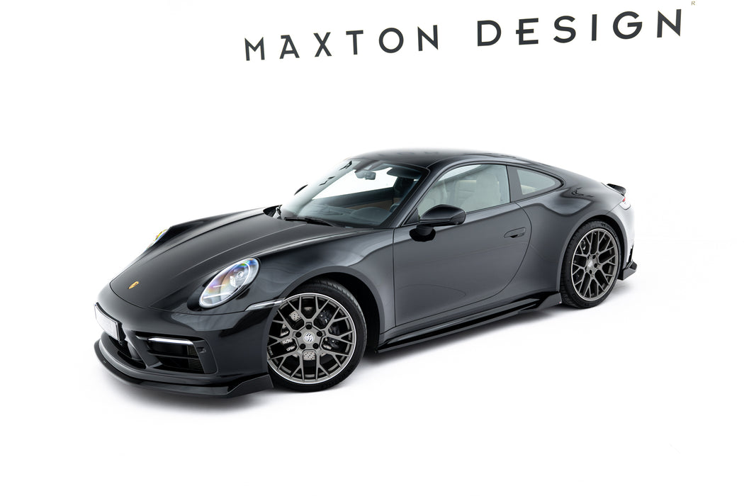Maxton Design Side Skirts Diffusers V.2 Porsche 911 Carrera Sport Design 992