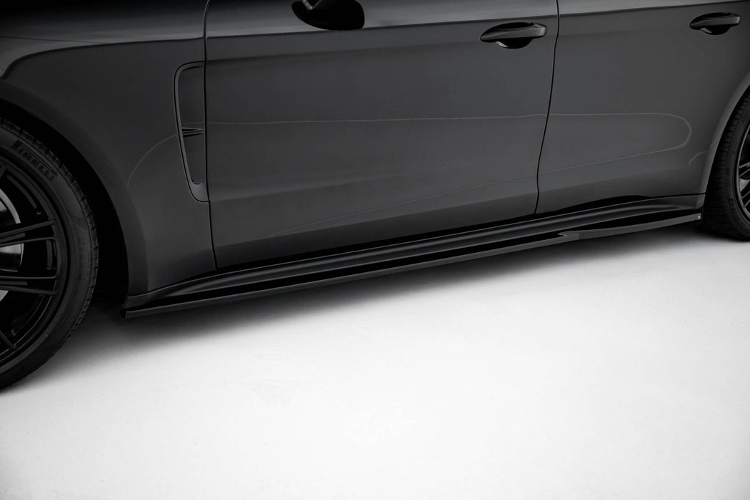 Maxton Design Side Skirts Diffusers V.2 Porsche Panamera Turbo S E-Hybrid / Panamera E-Hybrid 971