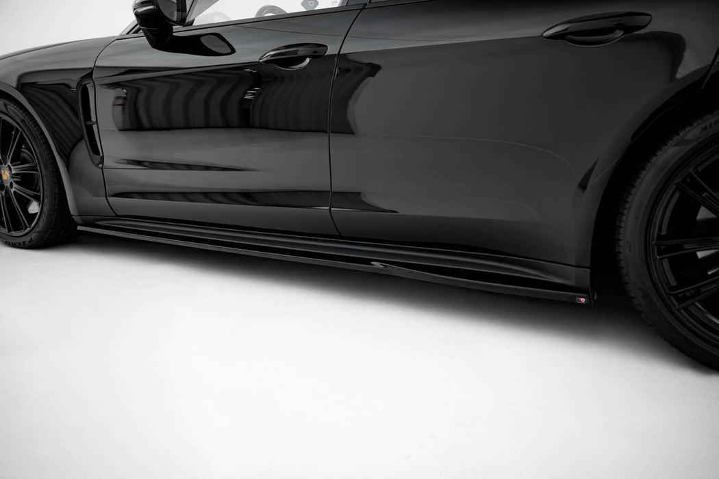 Maxton Design Side Skirts Diffusers V.2 Porsche Panamera Turbo S E-Hybrid / Panamera E-Hybrid 971