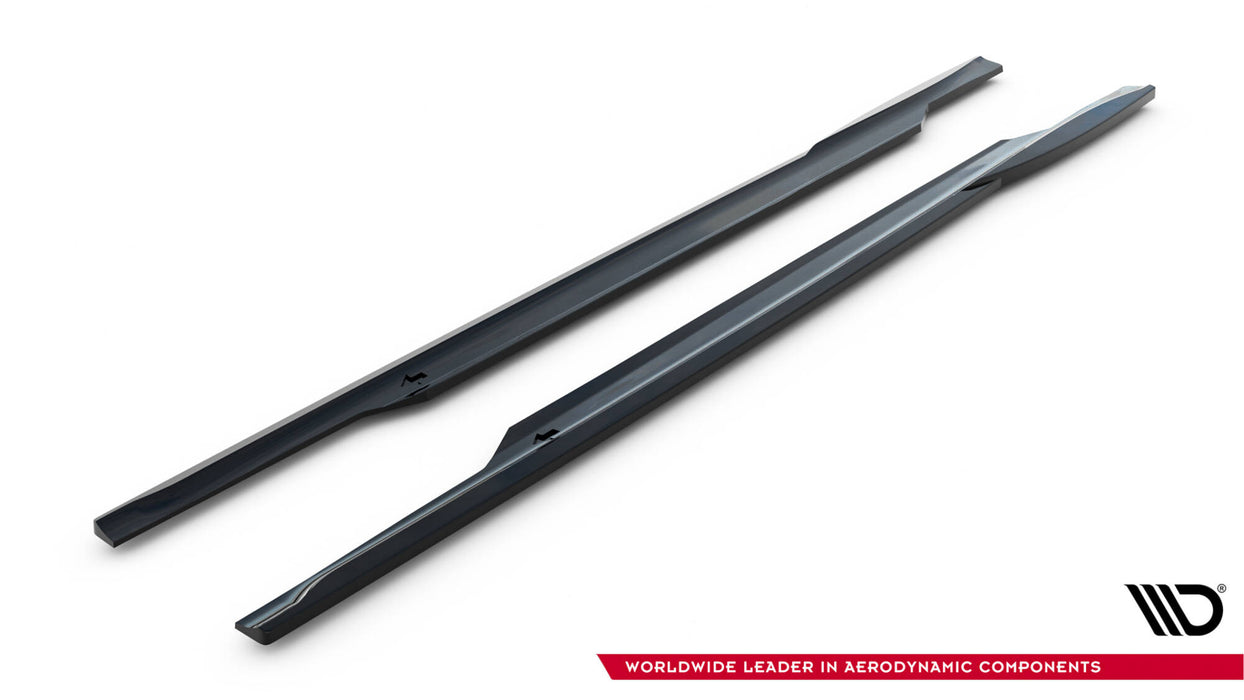Maxton Design Side Skirts Diffusers V.2 Porsche Panamera Turbo S E-Hybrid / Panamera E-Hybrid 971