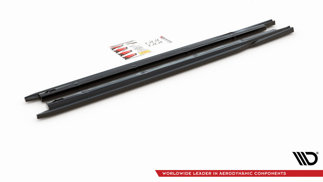 Maxton Design Side Skirts Diffusers V.2 Seat Ibiza FR/ Standard Mk5