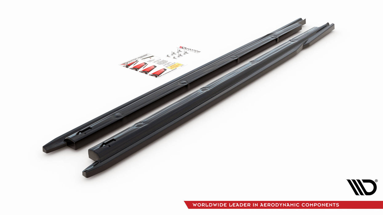 Maxton Design Side Skirts Diffusers V.2 Seat Ibiza FR/ Standard Mk5