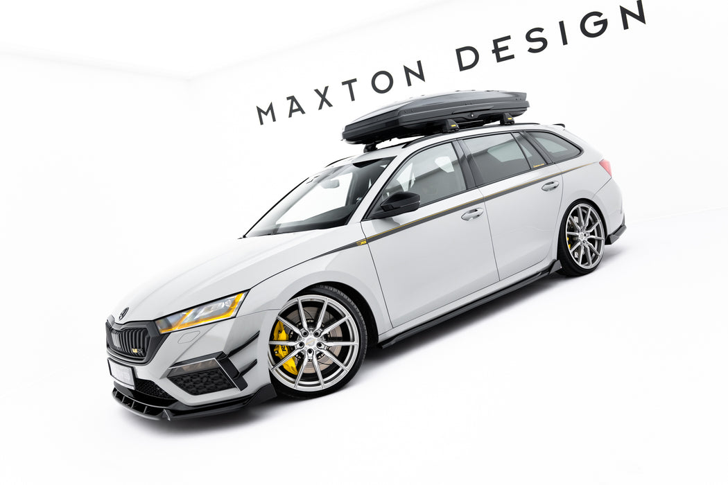Maxton Design Side Skirts Diffusers V.2 Skoda Octavia RS Liftback / Combi Mk4
