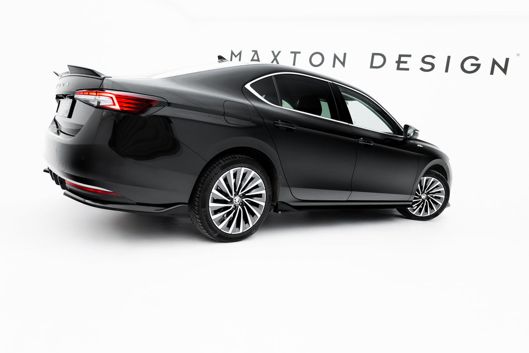 Maxton Design Side Skirts Diffusers V.2 Skoda Superb Mk4