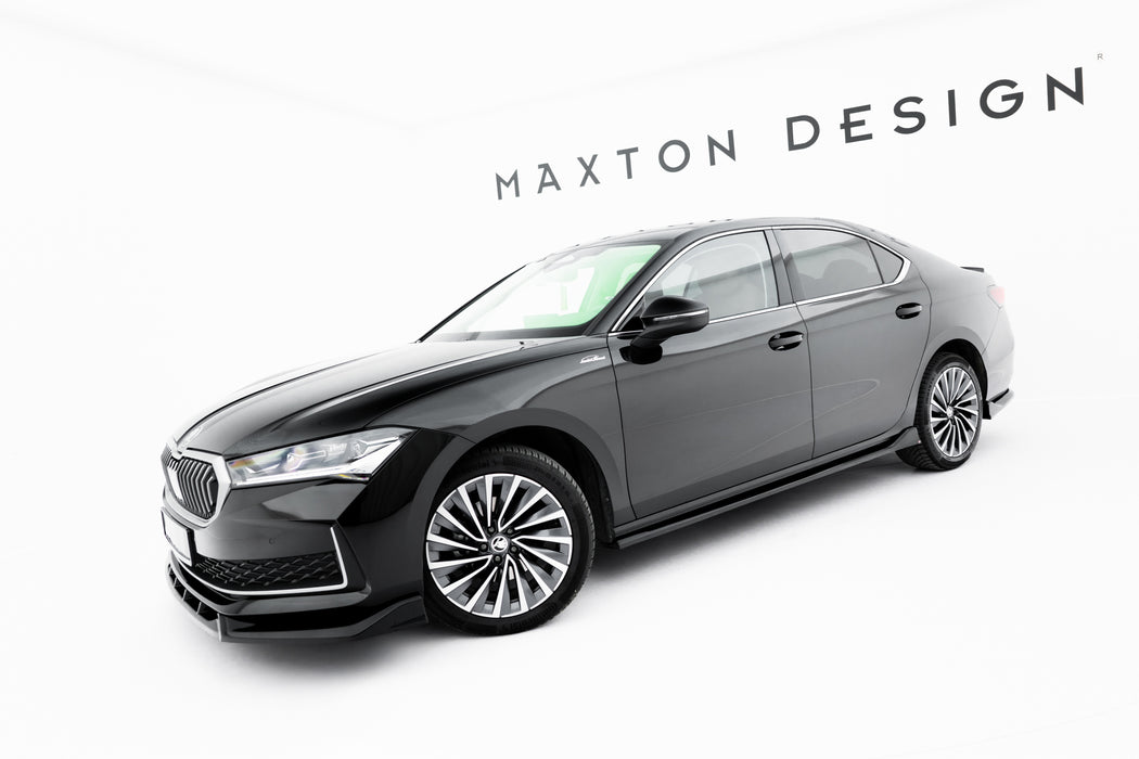 Maxton Design Side Skirts Diffusers V.2 Skoda Superb Mk4