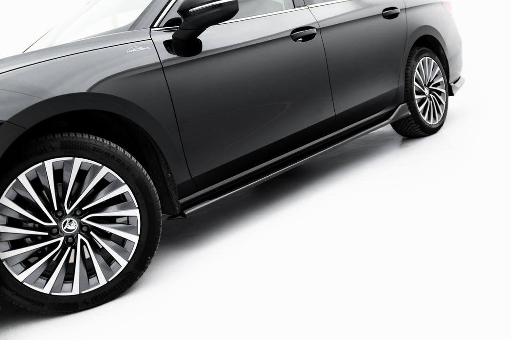 Maxton Design Side Skirts Diffusers V.2 Skoda Superb Mk4