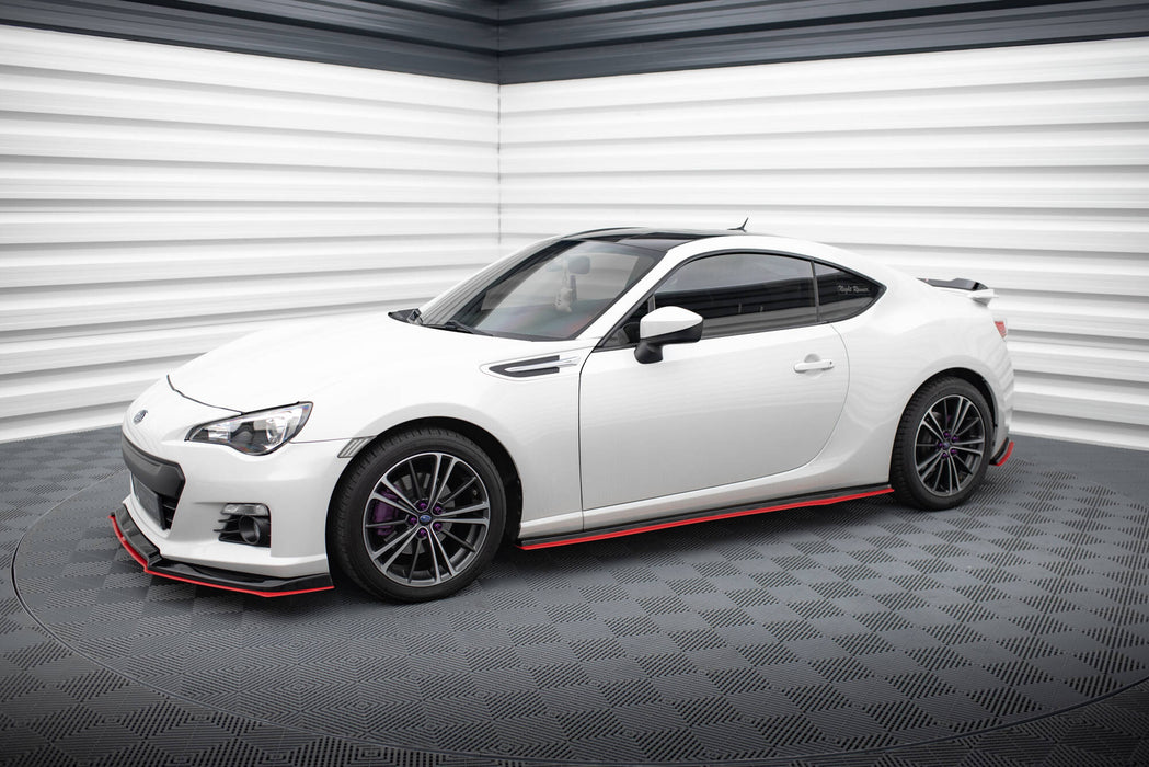 Maxton Design Side Skirts Diffusers V.2 Subaru BRZ Mk1 / Mk1 Facelift / Toyota GT86 Facelift