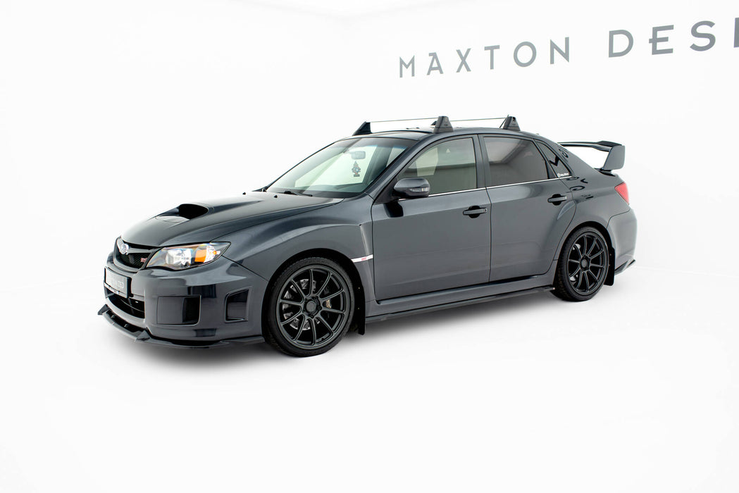 Maxton Design Side Skirts Diffusers V.2 Subaru Impreza WRX STI Mk3 Facelift