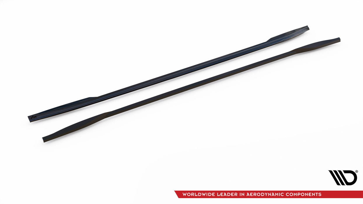 Maxton Design Side Skirts Diffusers V.2 Tesla Model 3 Mk1 / Mk1 Facelift