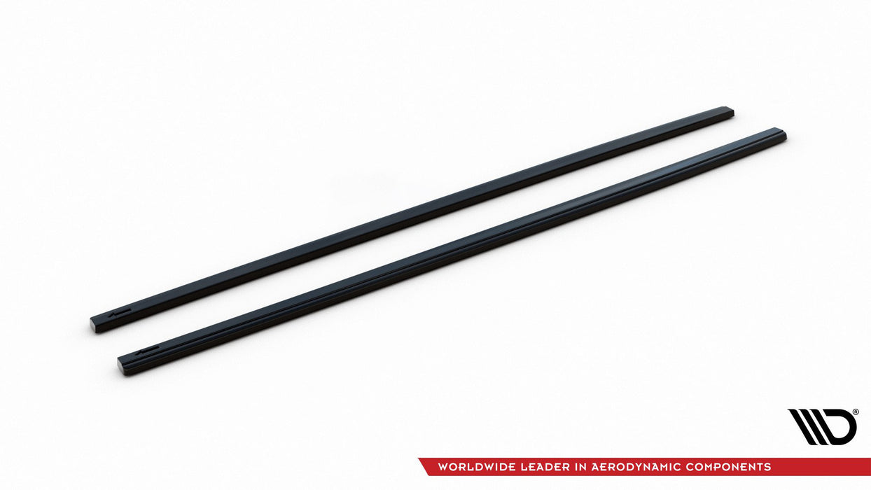 Maxton Design Side Skirts Diffusers V.2 VW Golf 7 GTI (narrow)