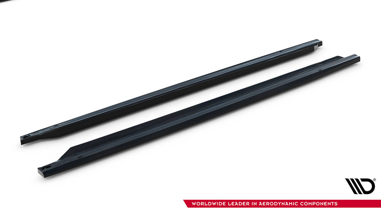Maxton Design Side Skirts Diffusers V.2 Volkswagen Golf GTI Clubsport Mk8 Facelift