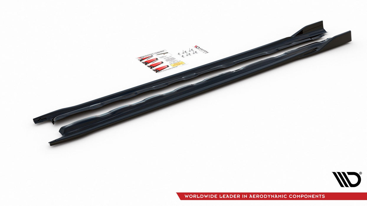 Maxton Design Side Skirts Diffusers V.2 Volkswagen Golf Mk8