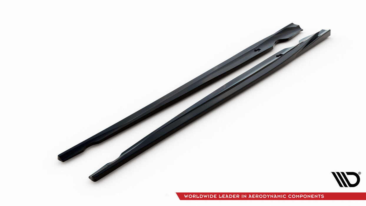 Maxton Design Side Skirts Diffusers V.2 Volkswagen Scirocco R Mk3