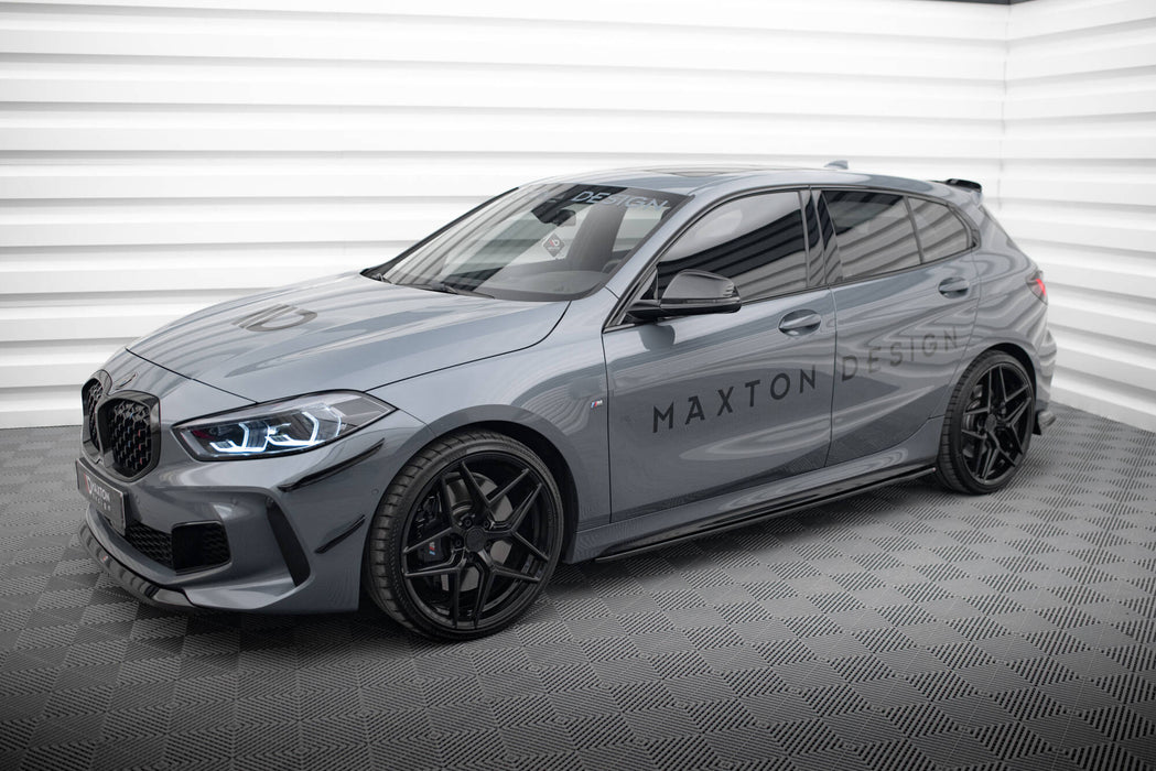 Maxton Design Side Skirts Diffusers V.2 for BMW 1 M-Pack /  M135i / 128ti