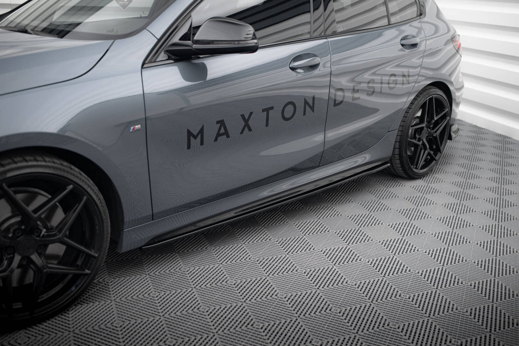 Maxton Design Side Skirts Diffusers V.2 for BMW 1 M-Pack /  M135i / 128ti
