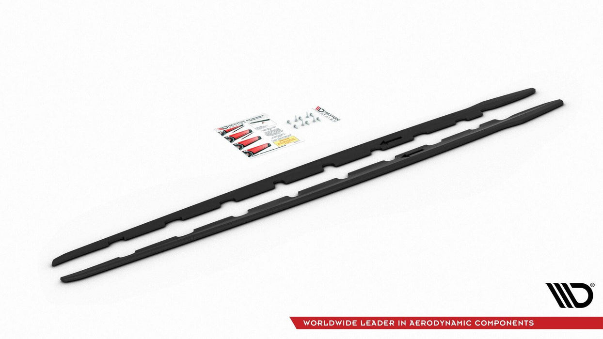Maxton Design Side Skirts Diffusers V.2 for BMW 1 M-Pack /  M135i / 128ti