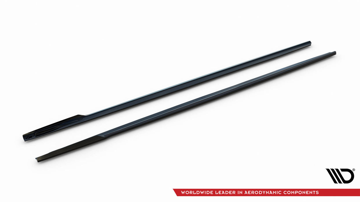 Maxton Design Side Skirts Diffusers V.2  for BMW 7 Long M-Pack G12
