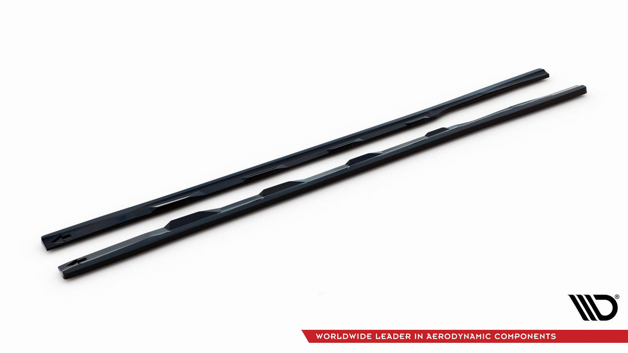Maxton Design Side Skirts Diffusers V.3 Audi A7 S-Line / S7 C7
