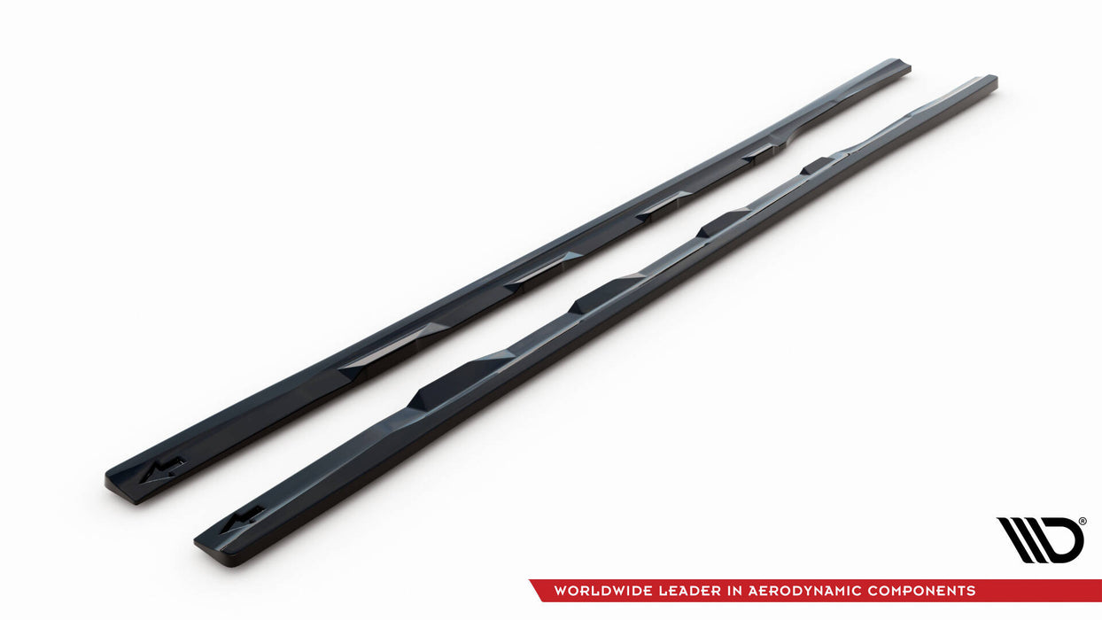 Maxton Design Side Skirts Diffusers V.3 Audi A7 S-Line / S7 C7
