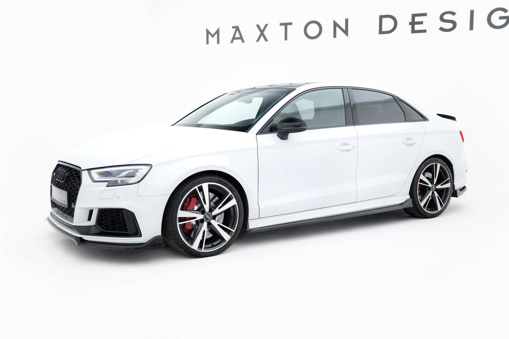 Maxton Design Side Skirts Diffusers V.3 Audi RS3 Sedan 8V Facelift