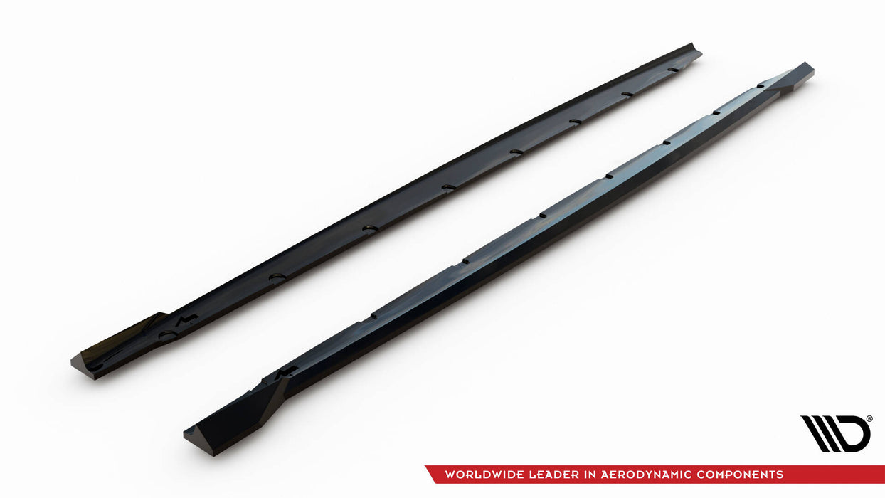 Maxton Design Side Skirts Diffusers V.3 BMW 1 M-Pack F70
