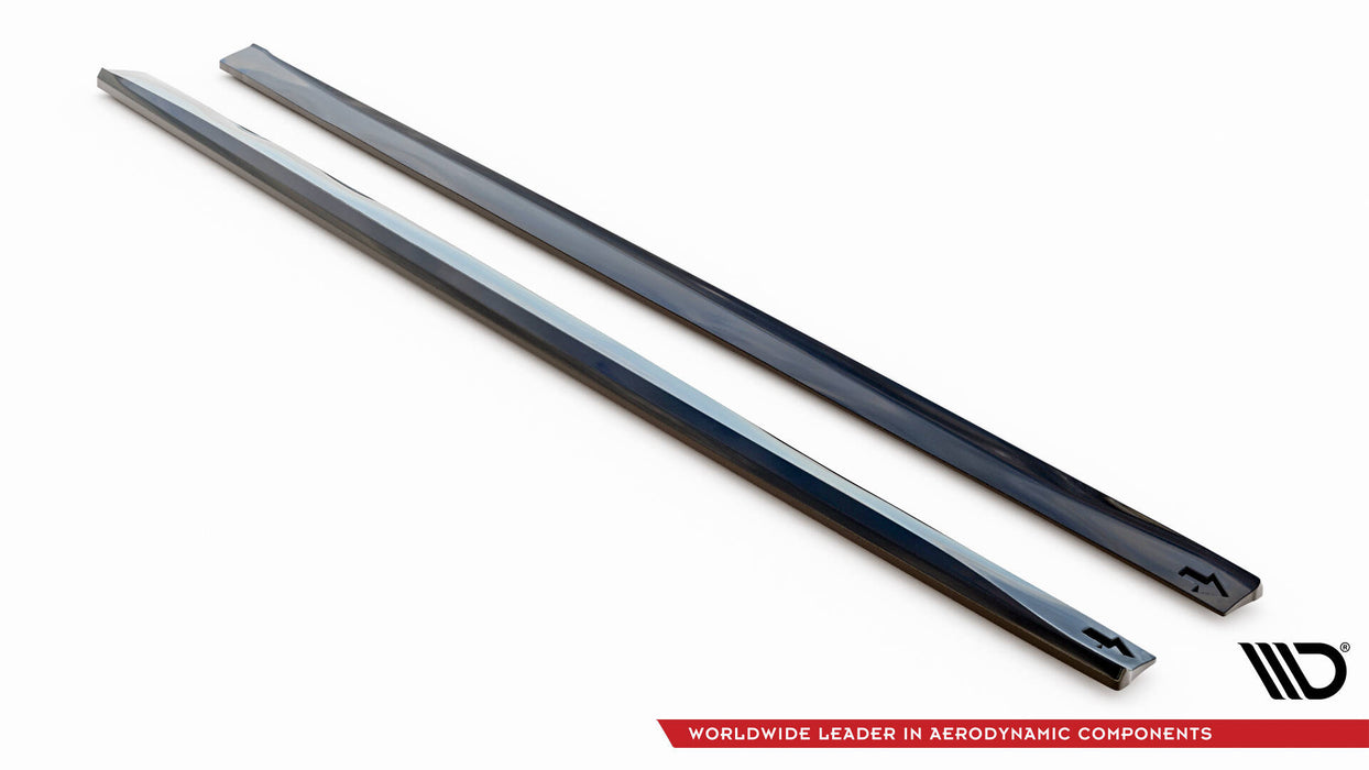 Maxton Design Side Skirts Diffusers V.3 BMW 4 Coupe / Gran Coupe / Cabrio M-Pack F32 / F36 / F33