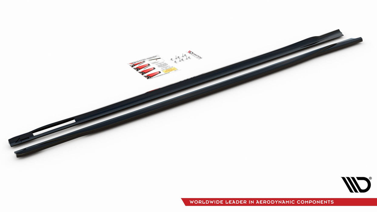 Maxton Design Side Skirts Diffusers V.3 BMW 4 M-Pack / M440i G22 / G23 / G22 Facelift / G23 Facelift