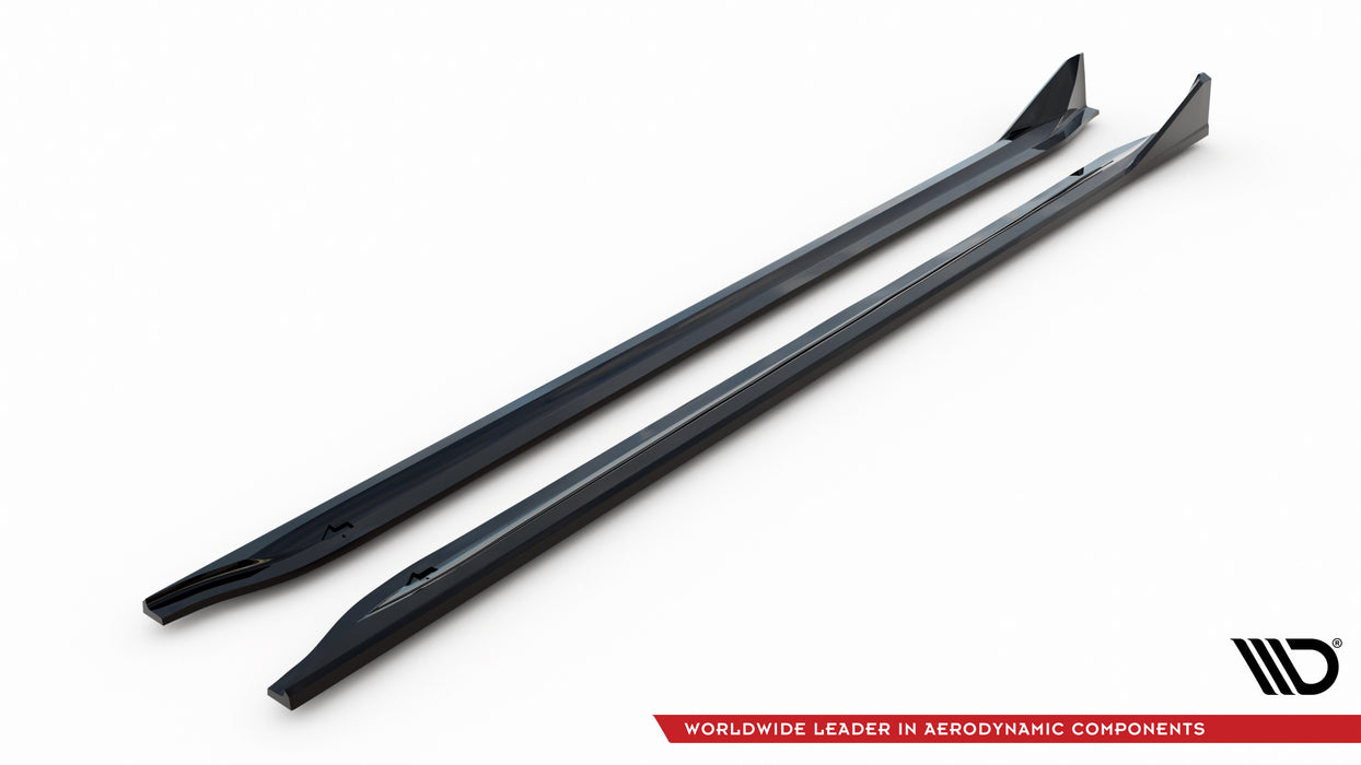 Maxton Design Side Skirts Diffusers V.3 CSL Look BMW M3 Sedan / Touring G80 / G81