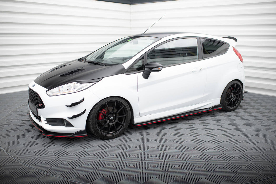 Maxton Design Side Skirts Diffusers V.3 Ford Fiesta ST / ST-Line Mk7