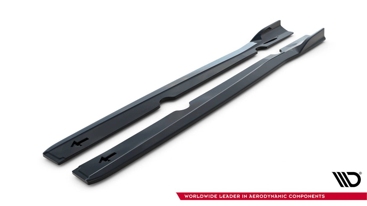 Maxton Design Side Skirts Diffusers V.3 Ford Fiesta ST / ST-Line Mk7
