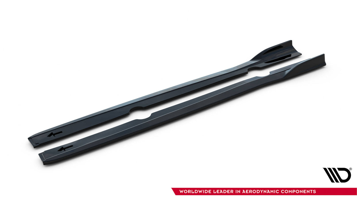 Maxton Design Side Skirts Diffusers V.3 Ford Fiesta ST / ST-Line Mk7