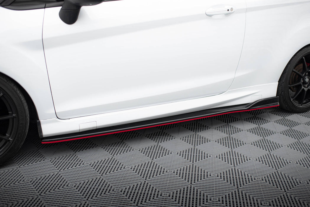 Maxton Design Side Skirts Diffusers V.3 Ford Fiesta ST / ST-Line Mk7