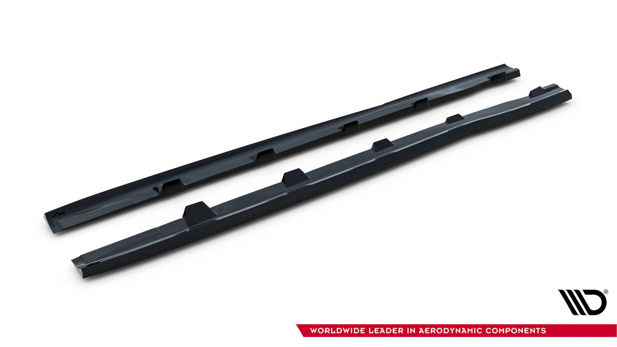 Maxton Design Side Skirts Diffusers V.3 Ford Focus ST Mk3