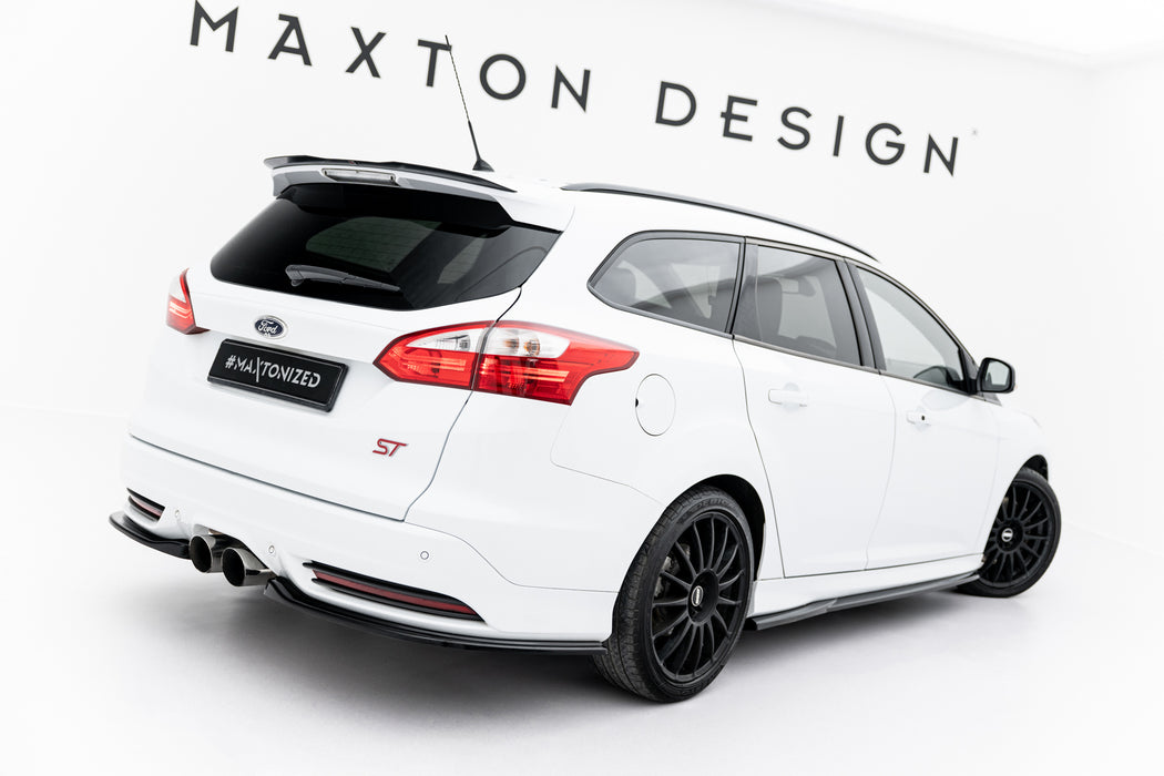 Maxton Design Side Skirts Diffusers V.3 Ford Focus ST Mk3