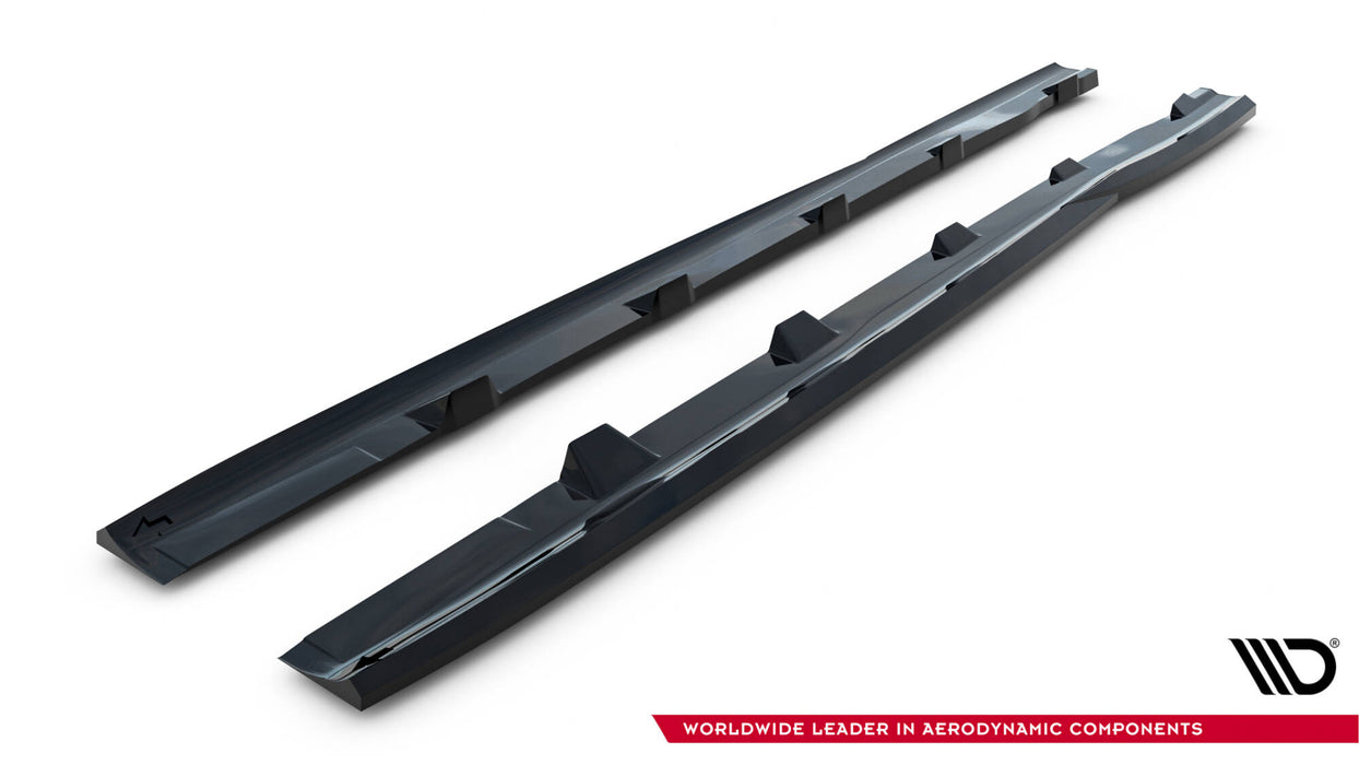 Maxton Design Side Skirts Diffusers V.3 Ford Focus ST Mk3