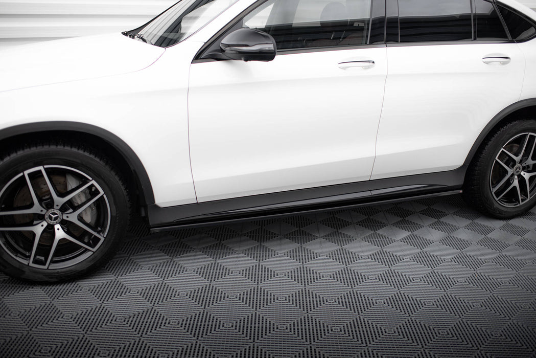 Maxton Design Side Skirts Diffusers V.3 Mercedes-Benz GLC Coupe AMG-Line C253
