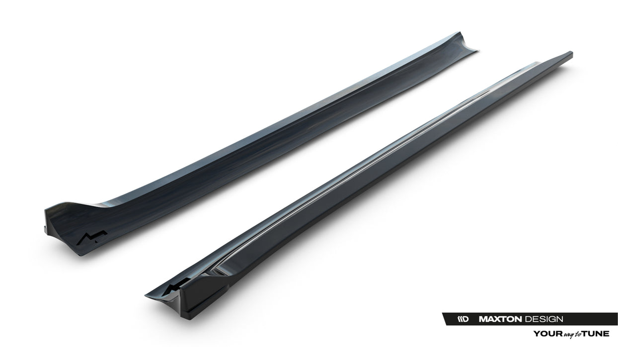 Maxton Design Side Skirts Diffusers V.3 Tesla Model 3 Mk1 / Mk1 Facelift