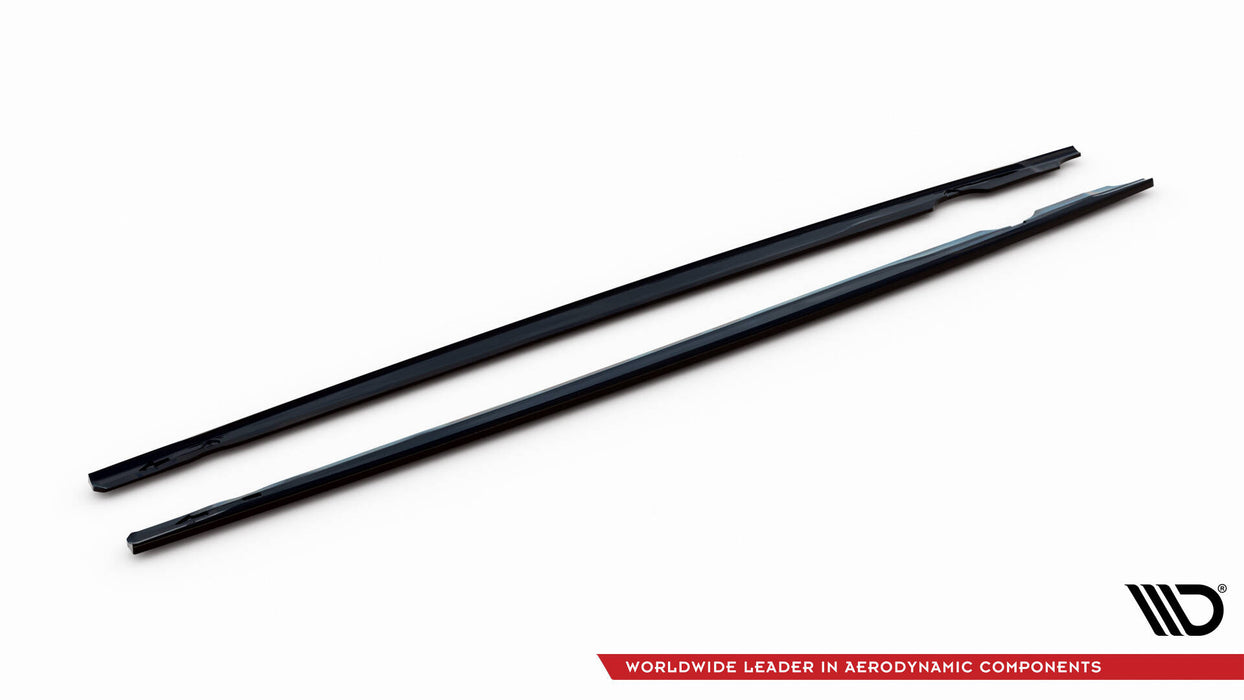 Maxton Design Side Skirts Diffusers V.3 Volkswagen Golf R Mk8