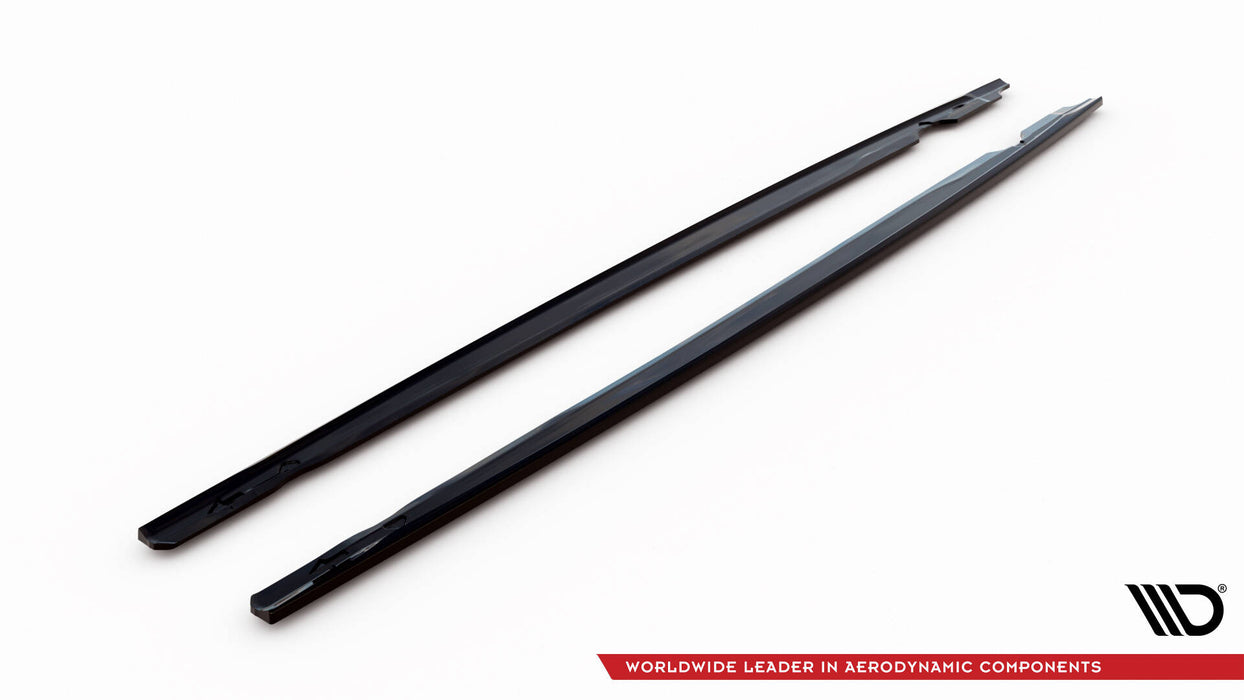 Maxton Design Side Skirts Diffusers V.3 Volkswagen Golf R Mk8