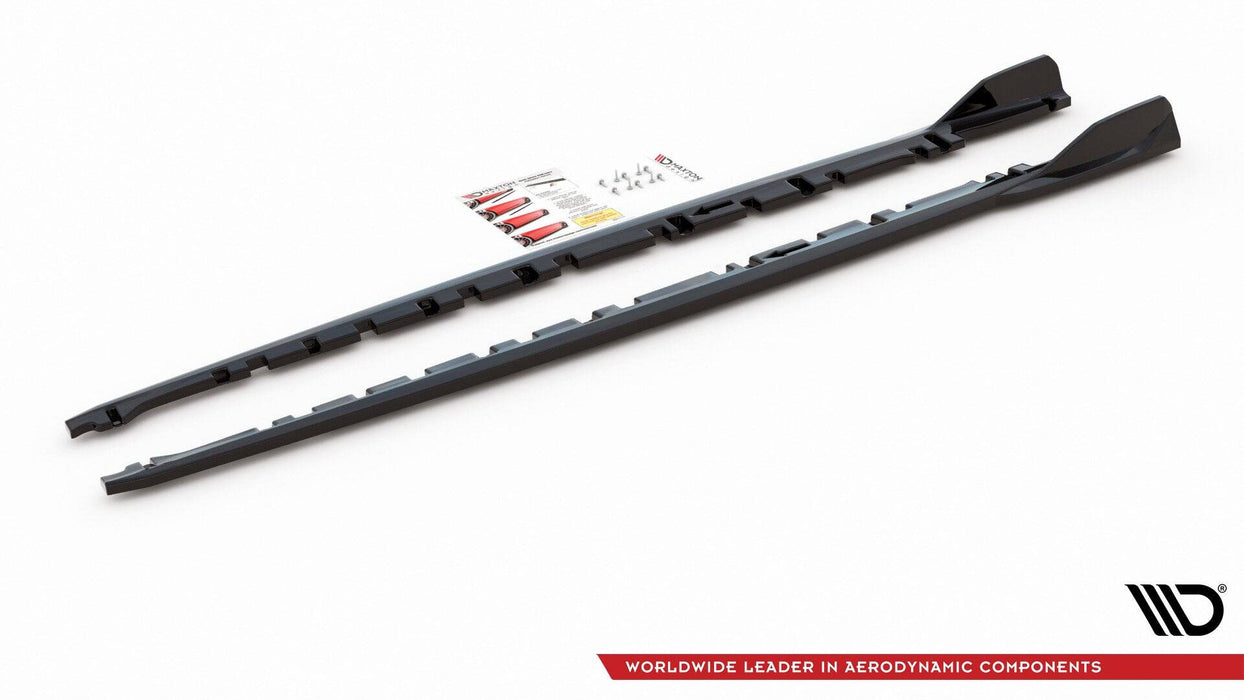 Maxton Design Side Skirts Diffusers V.3 for BMW 1 M-Pack/ M135i / 128ti F40