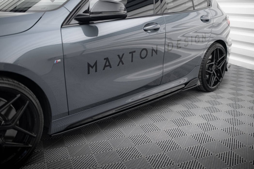 Maxton Design Side Skirts Diffusers V.3 for BMW 1 M-Pack/ M135i / 128ti F40
