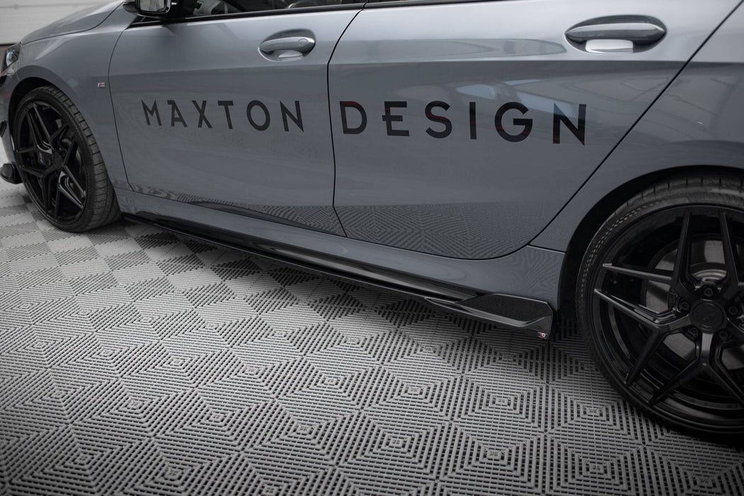 Maxton Design Side Skirts Diffusers V.3 for BMW 1 M-Pack/ M135i / 128ti F40