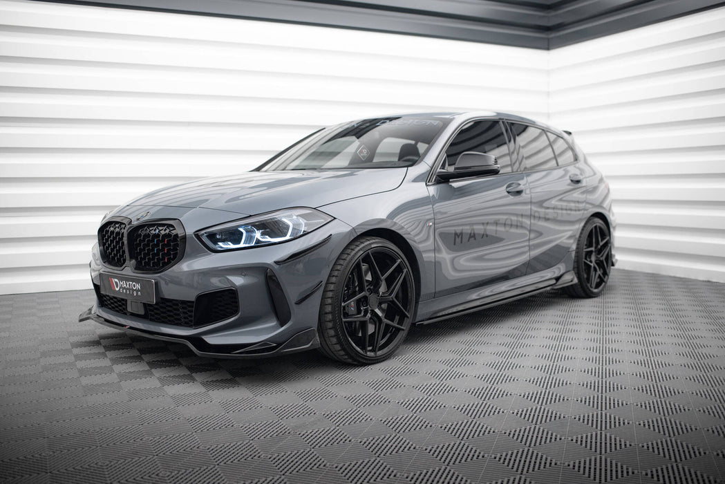 Maxton Design Side Skirts Diffusers V.3 for BMW 1 M-Pack/ M135i / 128ti F40