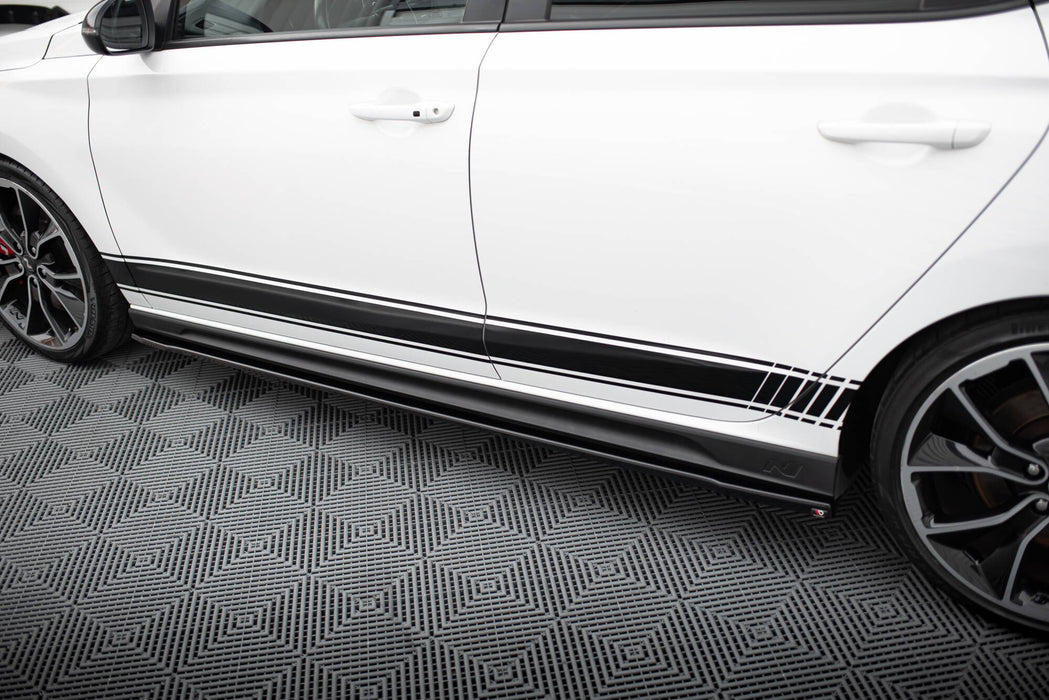 Maxton Design Side Skirts Diffusers V.4 Hyundai I30 N Mk3 / Mk3 FL Hatchback/ Fastback
