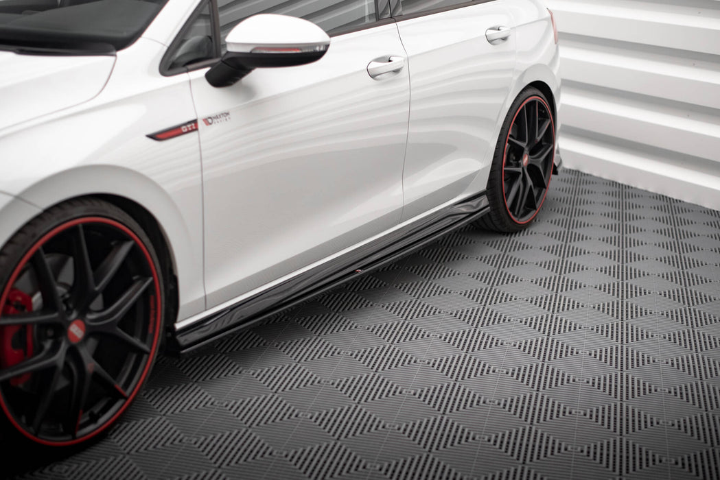 Maxton Design Side Skirts Diffusers V.4 Volkswagen Golf GTI / GTE / GTI Clubsport / GTD / R-Line Mk8