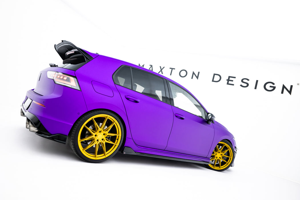 Maxton Design Side Skirts Diffusers V.4 Volkswagen Golf R  Mk8 / Mk8 Facelift
